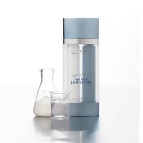 nu-skin-ageloc-tru-face-essence-duet-product-image-with-glassware